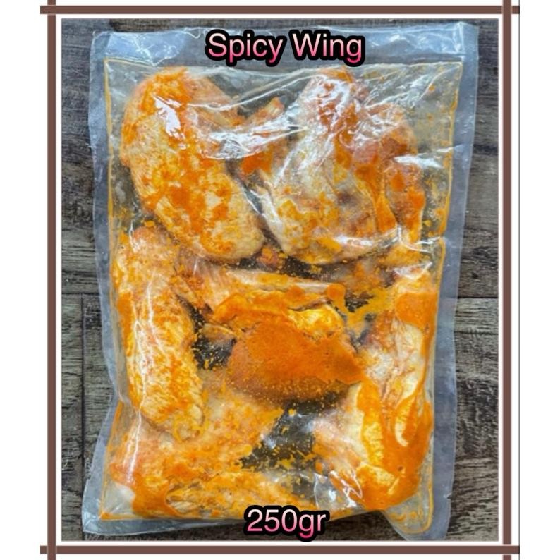 

Premium Chicken Spicy Wings 250G Berkualitas