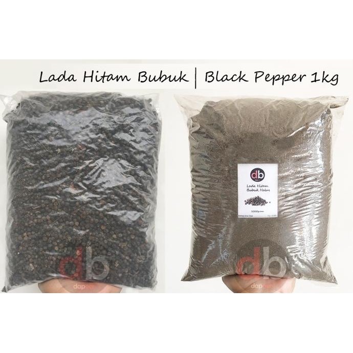 

HIW Black Pepper Powder | Lada Hitam 1kg