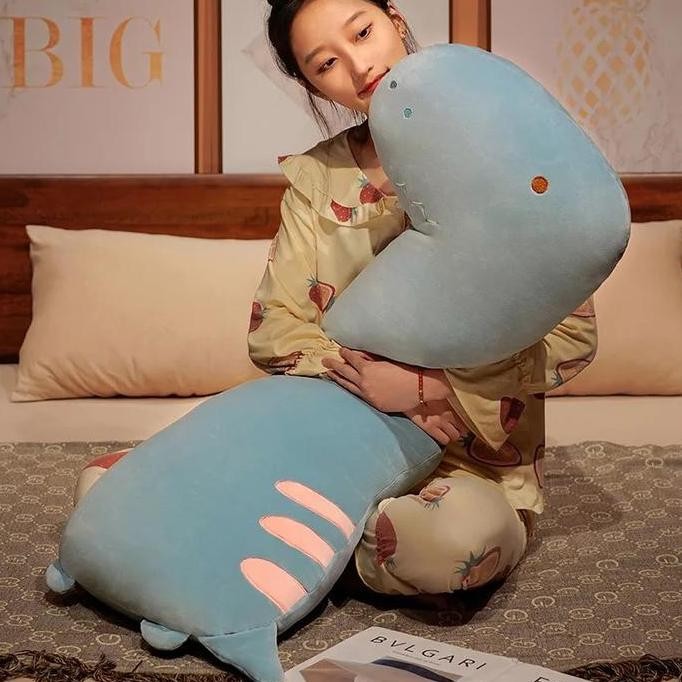 Boneka Bantal Guling Crocodile / guling jumbo / guling dinosaurus / Gu