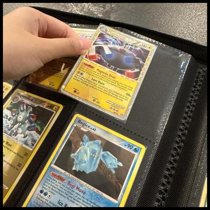 

Hice Premium Zip Album Card Binder 9 Pocket Binder Kartu Pokemon Magic Best Seller