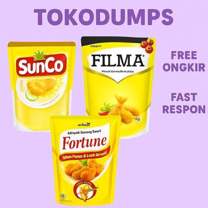 

HIW Minyak goreng 2liter berbagai merk