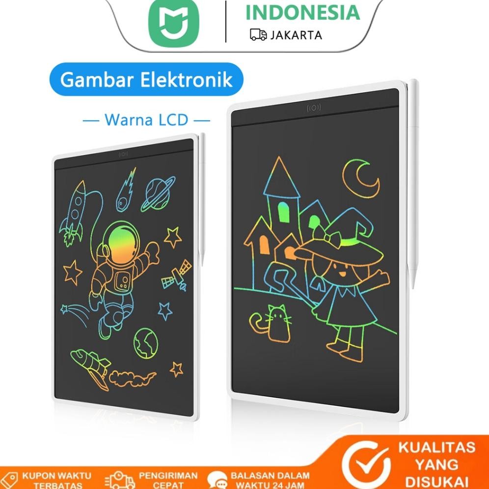 

READY JIA LCD SMALL BLACKBOARD - PAPAN TULIS WARNA, PRAKTIS, AMAN UNTUK MATA, BATERAI TAHAN LAMA, COCOK UNTUK EDUKASI & KREATIVITAS