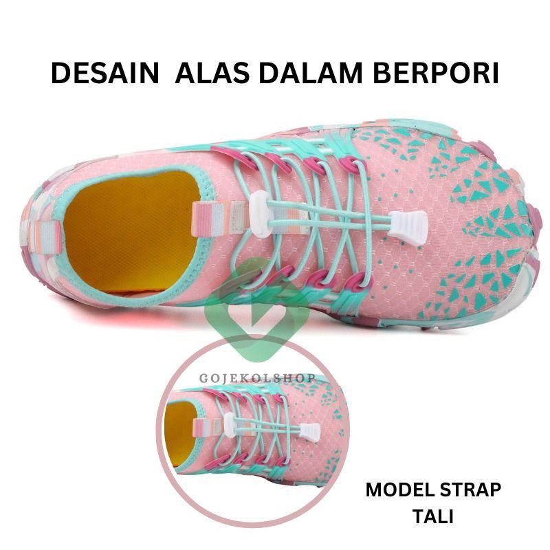 Sepatu Pantai Pria Wanita Anti Licin / Sepatu Hiking Anti Air / Sepatu Yoga Pria Wanita