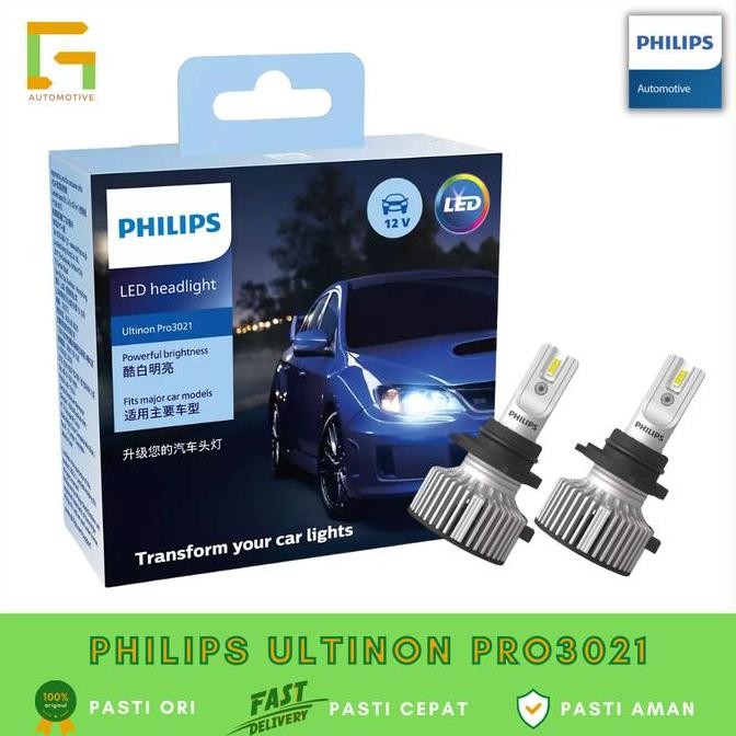 Lampu Led Philips Ultinon Pro 3021 H4 H7 H11