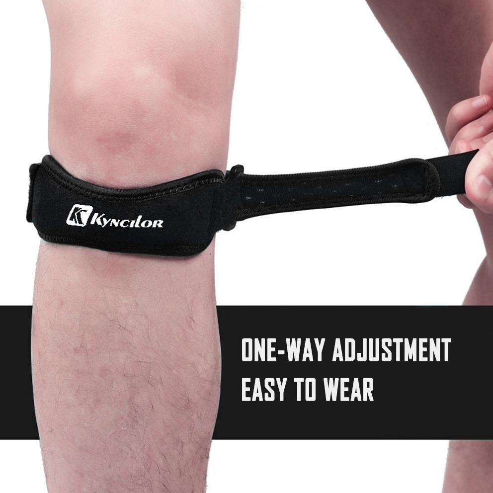 Premium Knee Support Lurus Atau Knee Pad Pelindung Lutut Deker Untuk Sakit Lutut Sepeda Compression 