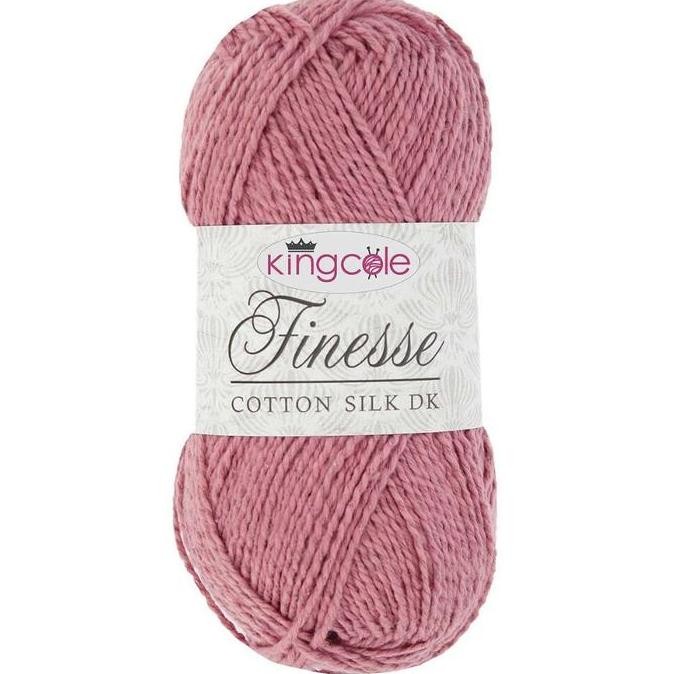 

TERMURAH - Benang rajut Kingcole Finesse cotton silk DK