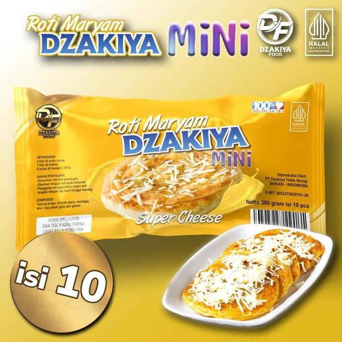 

HIW Roti Maryam KEJU MINI ISI 10 Frozen Food