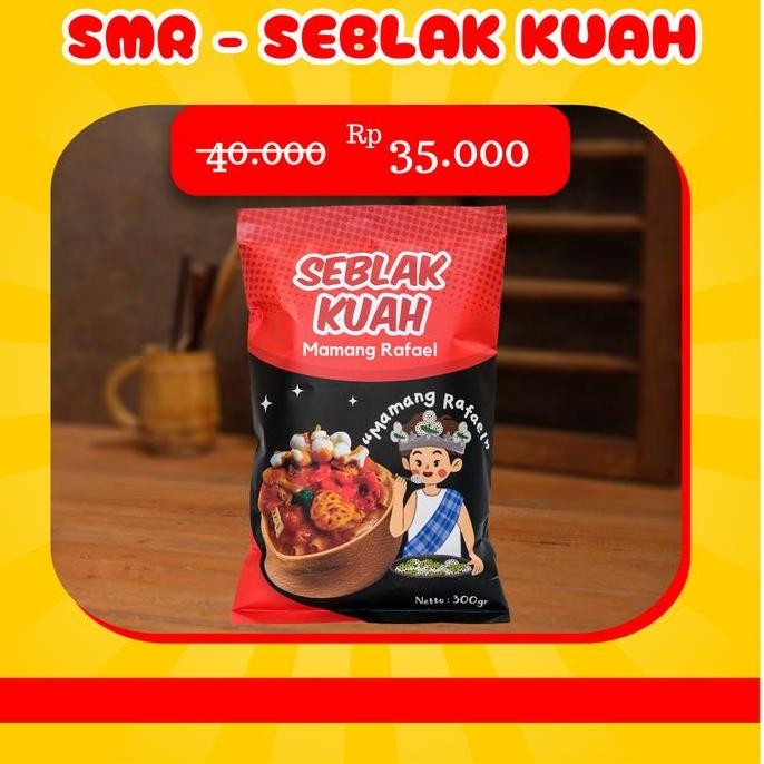 

HIW SMR - Seblak Kuah Mamang Rafael Instan