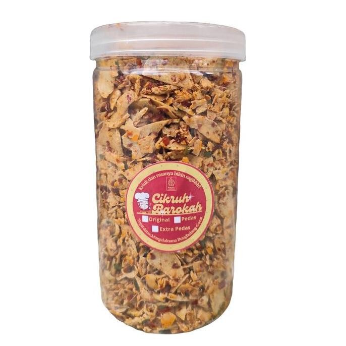 

HIW Bubuk Basreng Kremesan 450 Gram Cemilan Pedas Food keripik Snacks snack murah