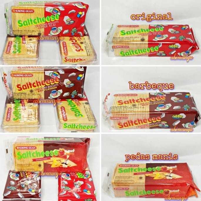 

HIW saltcheese cracker khong guan 200 gr