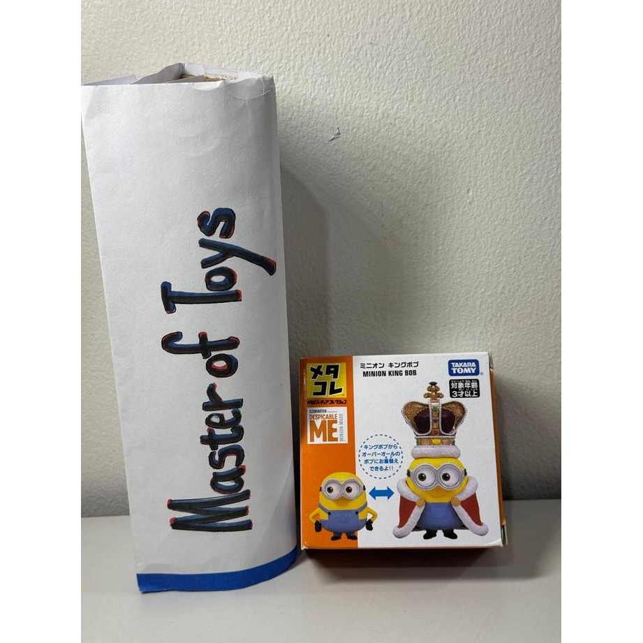 Takara Tomy Ilumination Despicable Me Minion King Bob - Ready Stock