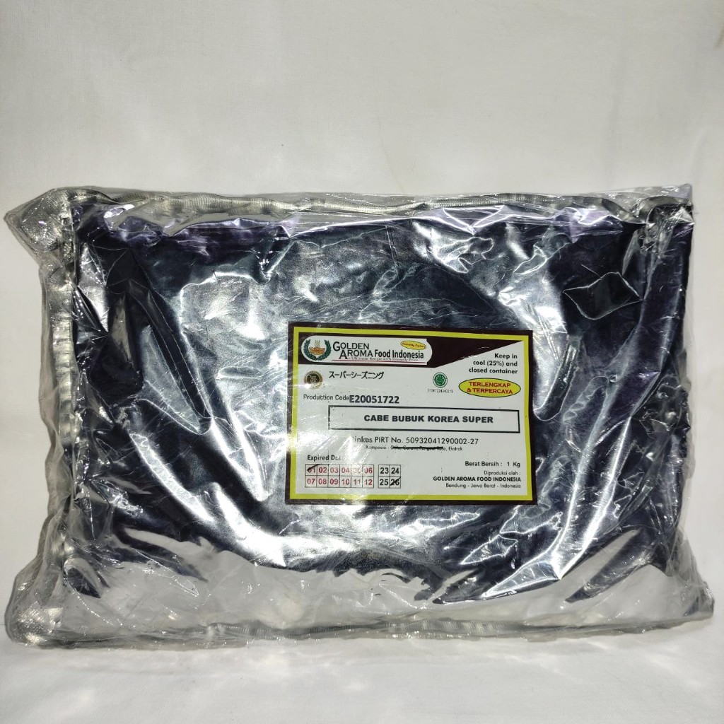 

Cabe Bubuk Korea Super 1 Kg