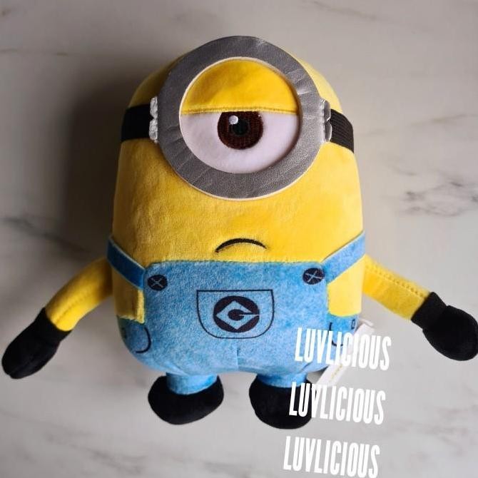BONEKA DESPICABLE ME MINIONS MINION STUART PLUSH DOLL ORIGINAL