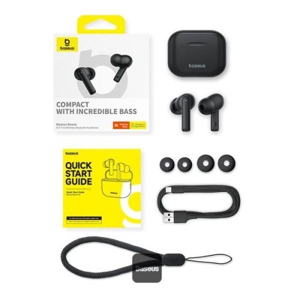 Baseus Bowie E17 Tws Bluetooth Earphone Earbuds Bloetooth Erphone - Henset Headset New Stok