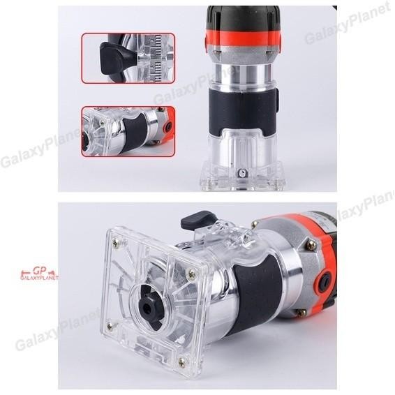 Promo Mesin Profil Router Trimmer Kayu Ukir 6.35Mm Trimer  Komplit Mata Profil Set Mata Profil Set 1