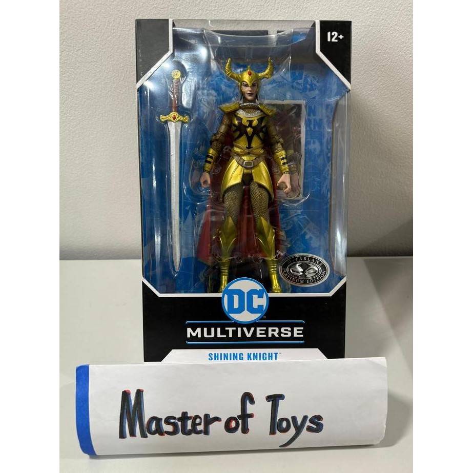 McFarlane DC Multiverse Shining Knight (Seven Soldiers of Victory) Platinum Edition - Ready Stock