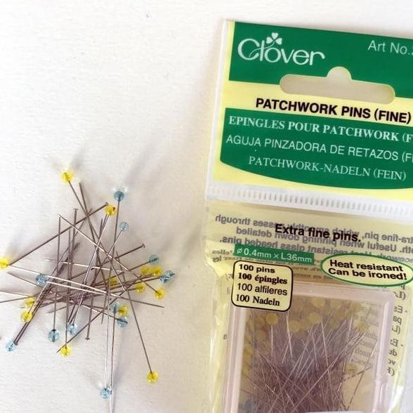 

Jarum Pentul / Patchwork Pins / Silk Pins CLOVER