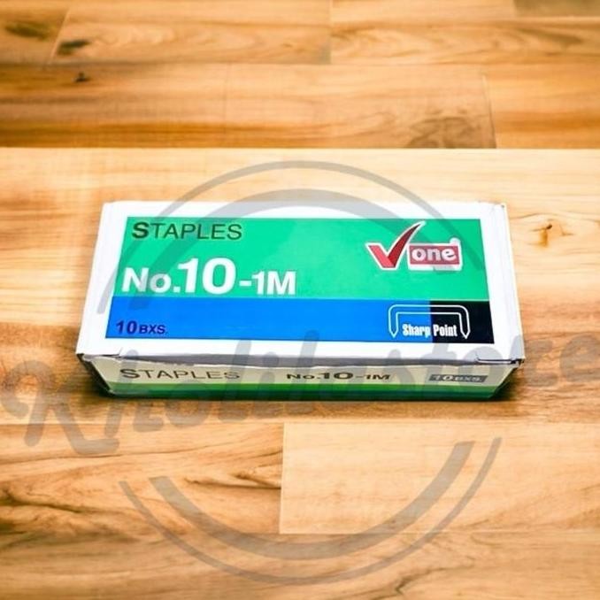 

Isi Staples Refill Stapler V One No. 10 - 1M Termurah
