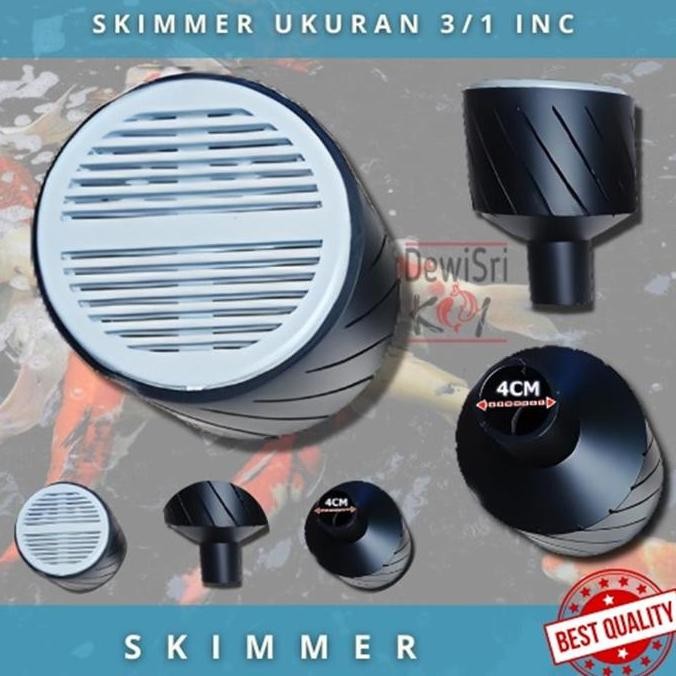 Skimmer Koi Kolam Koi 3 ke 1 inch Penjernih Kolam