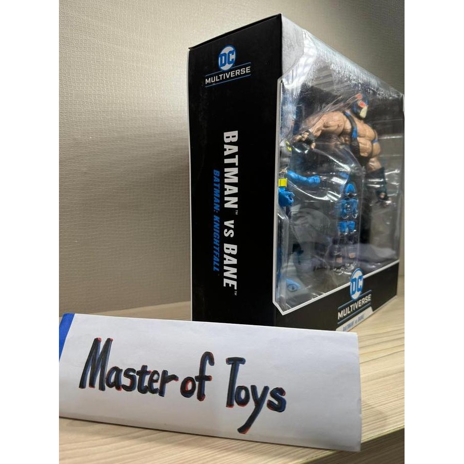 McFarlane DC Multiverse Batman Vs Bane Megafig Batman Knightfall 2 Pack - Ready Stock