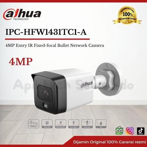 DAHUA IP CAMERA 4MP AUDIO DAHUA HFW1431S1 A OUTDOR CCTV AUDIO DAHUA