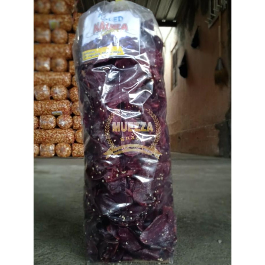 

Terlaris 1 Kg Keripik Ubi Wijen Gula Caramel Termurah Cemilan Kiloan/Makanan