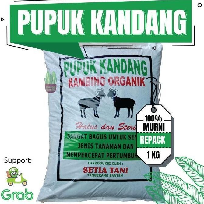 

Terlaris Ankn Kohe Pupuk Kandang Kambing Repack Halus Siap Pakai 1Kg Pupuk Tanaman