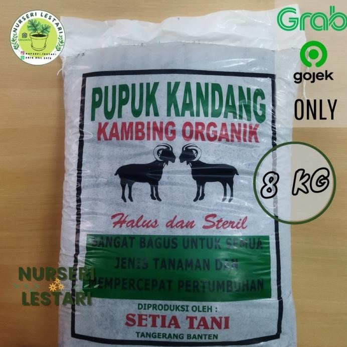 

Terlaris Pupuk Kandang Kambing Halus Steril Setia Tani (Bukan Butir) (Spx|Gojek Instant)