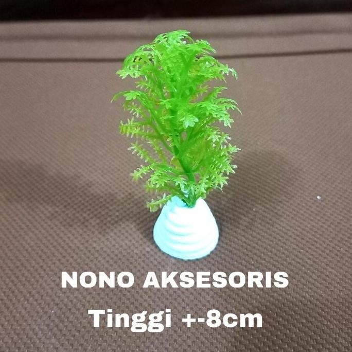 

Terlaris Hiasan Aquarium Tanaman Plastik Hiasan Aquarium Ganggang Tinggi +-8Cm