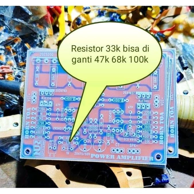 Horn Toa Driver Power Amplifier / Kit Driver Power Amplifier Horn Toa New Stok