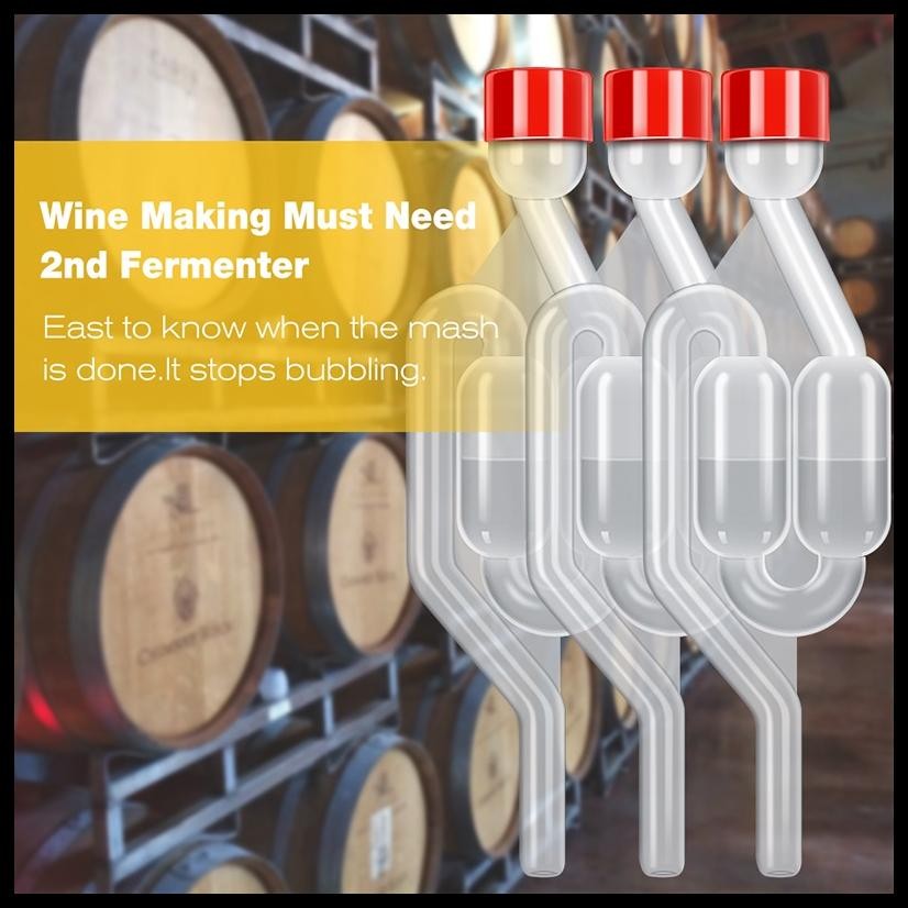 AIRLOCK FERMENTASI WINE GALON / ALAT FERMENTASI WINE PLASTIK AIRLOCK FERMENTASI GALON