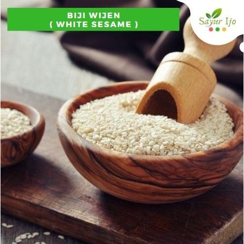 

Terlaris Biji Wijen Putih 100 Gram Fresh Grade A White Sesame Seed Bumbu Rempah