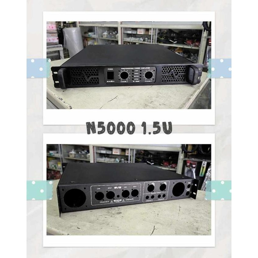 N5000 Box Power Amplifier 1,5U New Stok