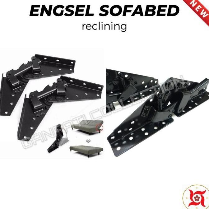 Engsel Reclining Reklening Engsel Lipat Sofa Bed Sofabed (1 Set) Co