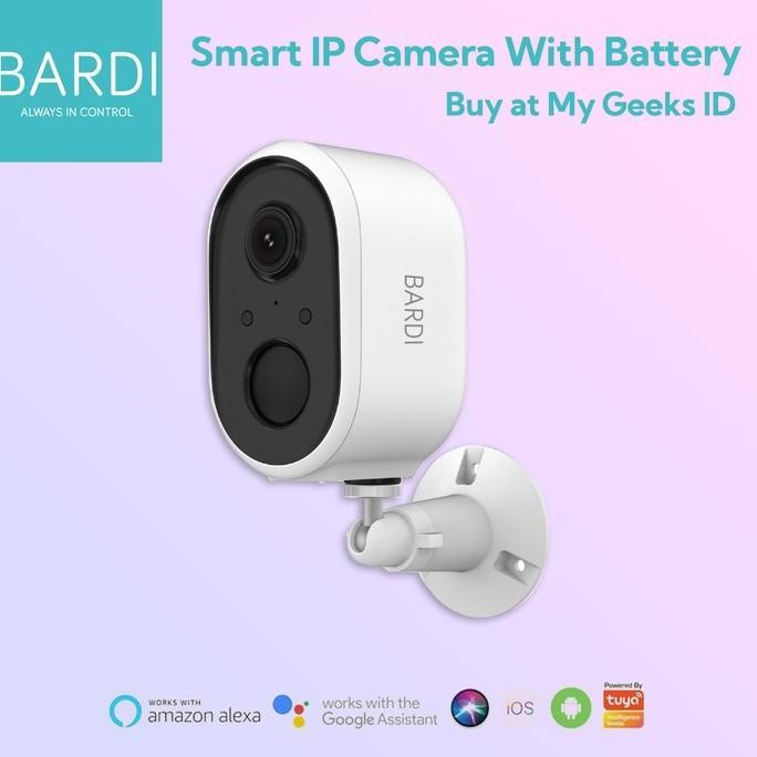 TERBARU - BARDI Smart IP Camera CCTV with Battery Indoor / Outdoor Baterai