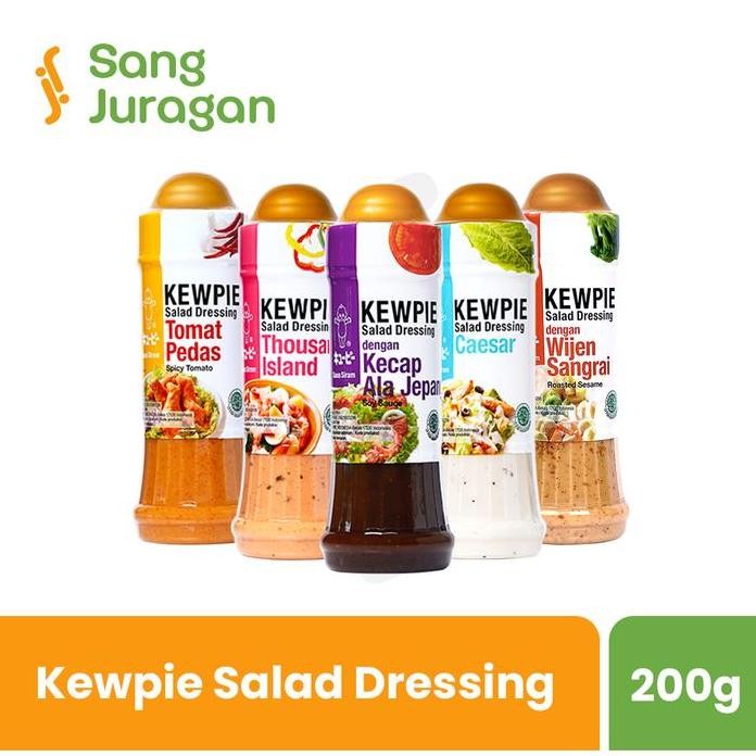 

Terlaris Kewpie Salad Dressing & Mayonaise 200Ml | Wijen Sangrai | Thousand Island | Caesar | Kecap Ala Jepang | Tomat Pedas | Kewpie Salad Dressing Saus Siram 200 Ml Wijen Sangrai Caesar Thousand Island Soy Sauce Spicy Tomato