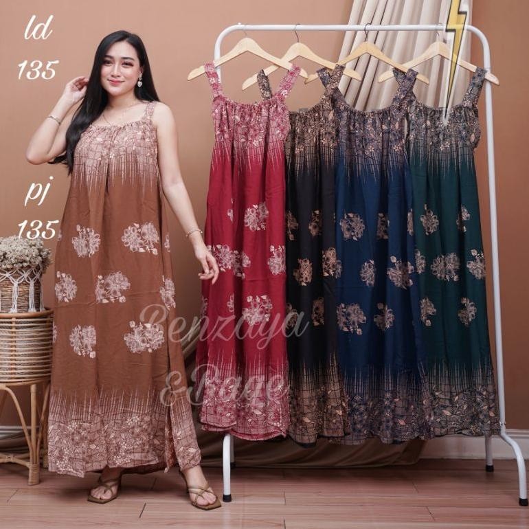 Ready Daster  Longdress Yukensi Super Jumbo Ld 135 Yukensi Bahan  Halus Yukensi Andin Ikatan Cinta B