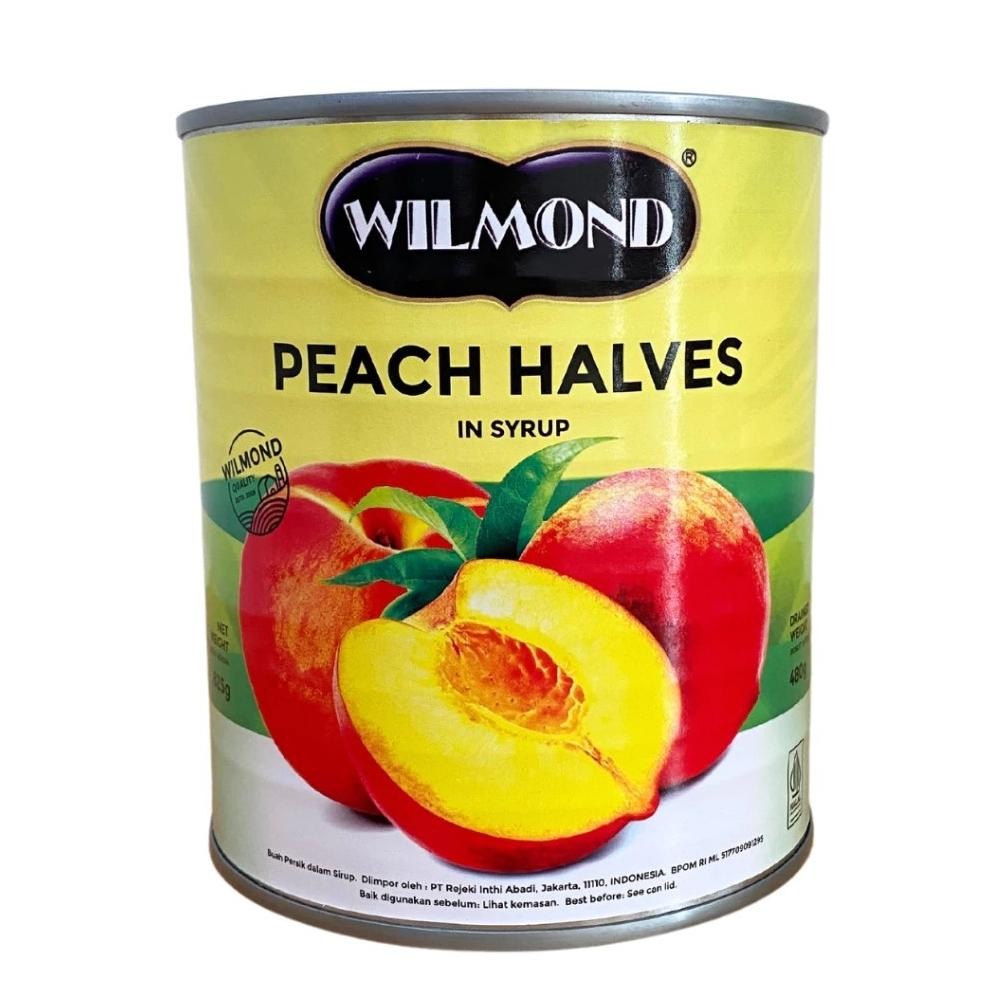 

WILMOND Peach Halves in Syrup 825gr Buah Persik Kaleng 825 gr nUg