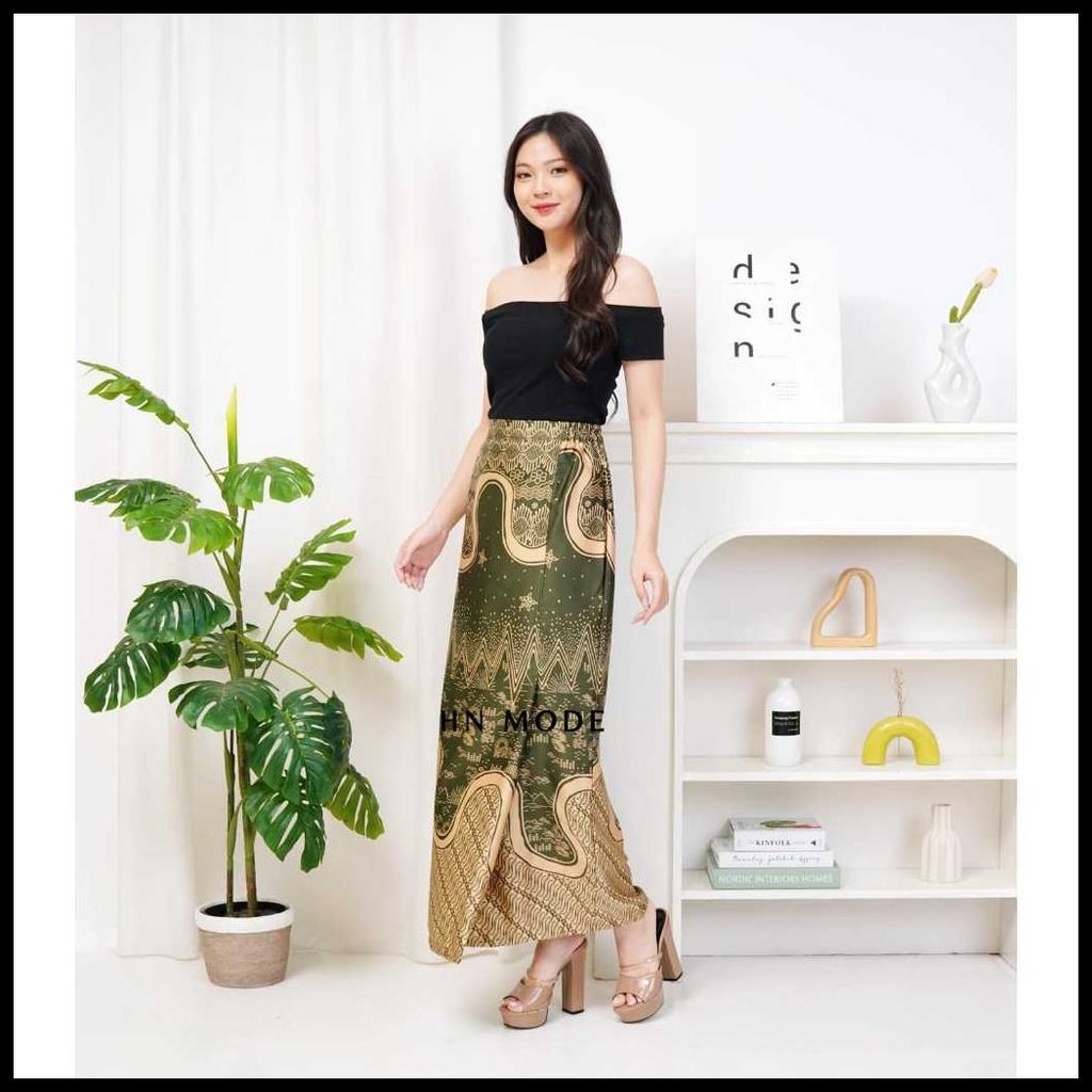 GALLERY KEBAYA - ROK SPAN BATIK BELAH TENGAH / ROK KEBAYA / ROK BATIK MODIS