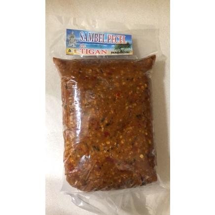 

Sambel Pecel Cap TIGAN 1000 gram nUg