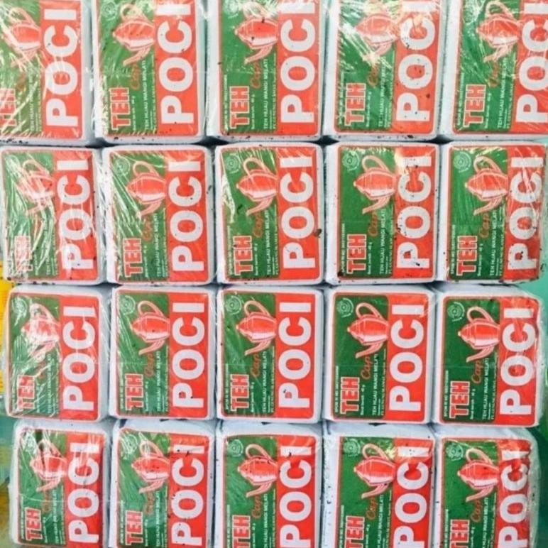 

TEH POCI HIJAU TABUR TUBRUK (40 gram) 1 SLOP = 10 pcs (GRATIS ONGKIR) nUg