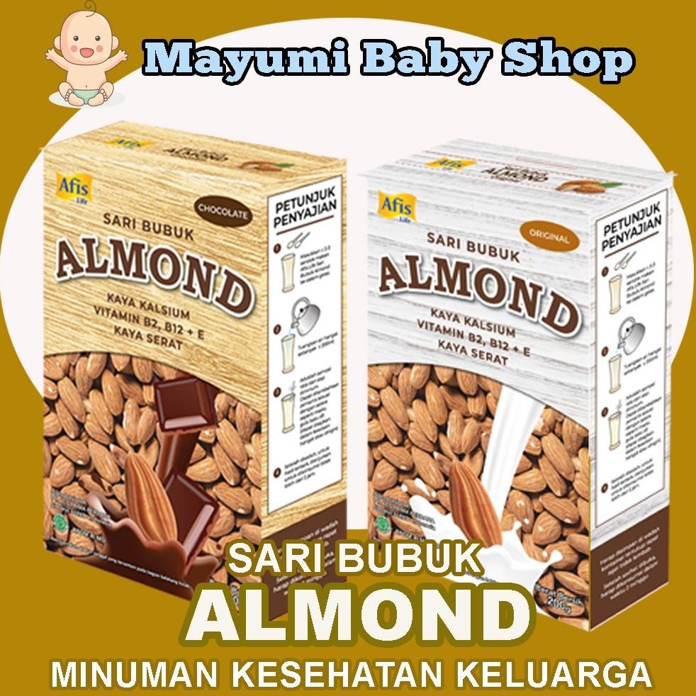 

Afis Life Sari Bubuk Almond Umum Minuman kesehatan keluarga nUg