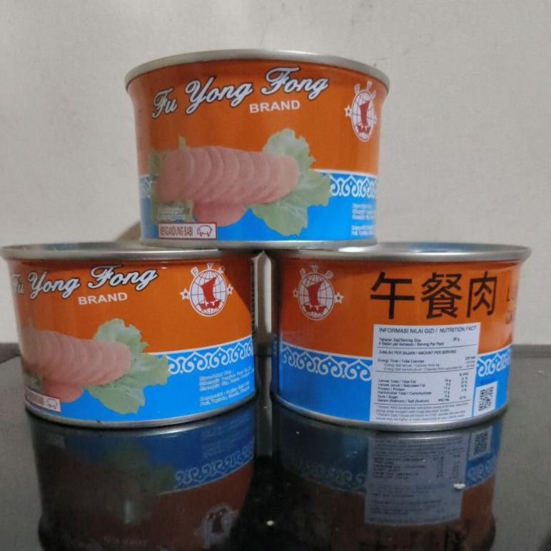 

HAM MALING / HAM BABI KALENG BESAR FYF / CANNED PORK LUNCHEON PORK 397 GR nUg
