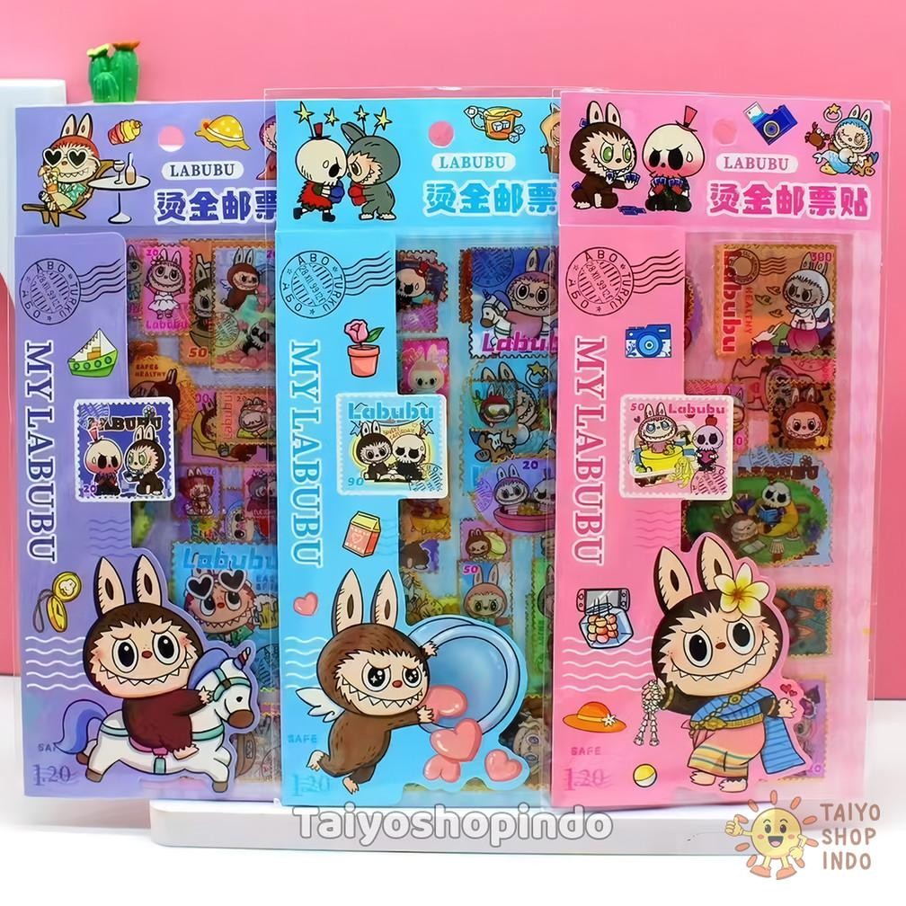

[original] stamp sticker kuromi melody cinnamoroll labubu stiker handmade accesoris dekorasi mainan anak [terlaris] [terbaik]