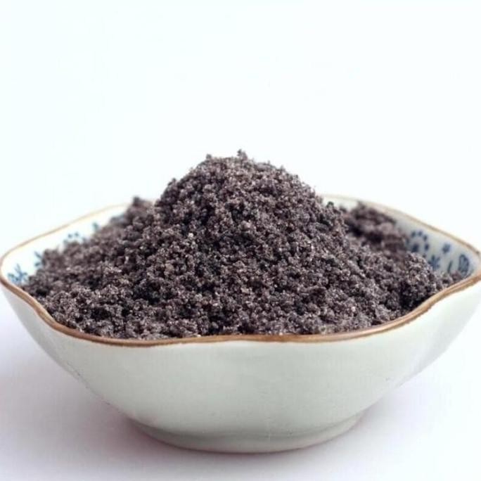 

Terlaris Wijen Hitam Sangrai Bubuk / Black Sesame Powder Roasted 500Gram
