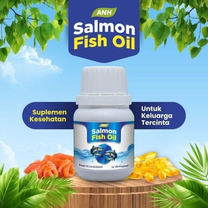 

Terlaris Salmon Fish Oil Anh 30 Kapsul Minyak Ikan Salmon Omega 3 Squalene | Salmon Fish Lever Oil Plus Dha Vitamin Penambah Nafsu Makan Anak