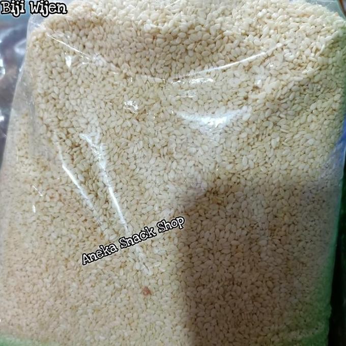 

Terlaris Biji Wijen Putih Mentah (500G) Raw White Sesame Seeds-Goma Shiro