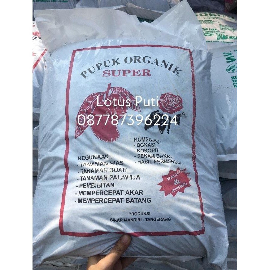

Terlaris Jual Media Tanaman Pupuk Kandang/Organik Super Ori