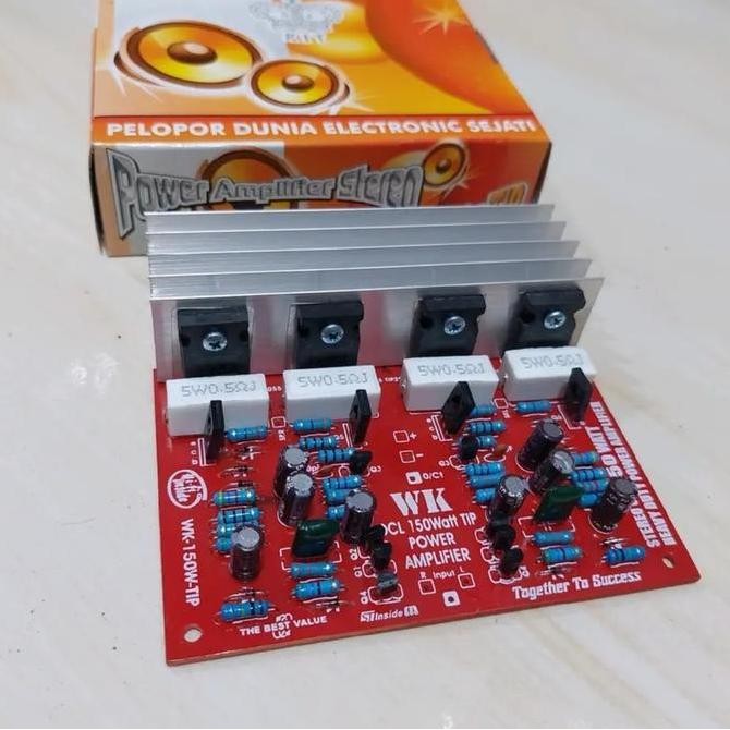 Kit Power 150 Watt Stereo Plus Tr Final 2955/3055 New Stok
