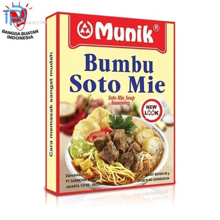

BARU KTMSTORE BUMBU MASAK INSTANT BUMBU MUNIK SOTO MIE MI 90 GR PASTI ENAK